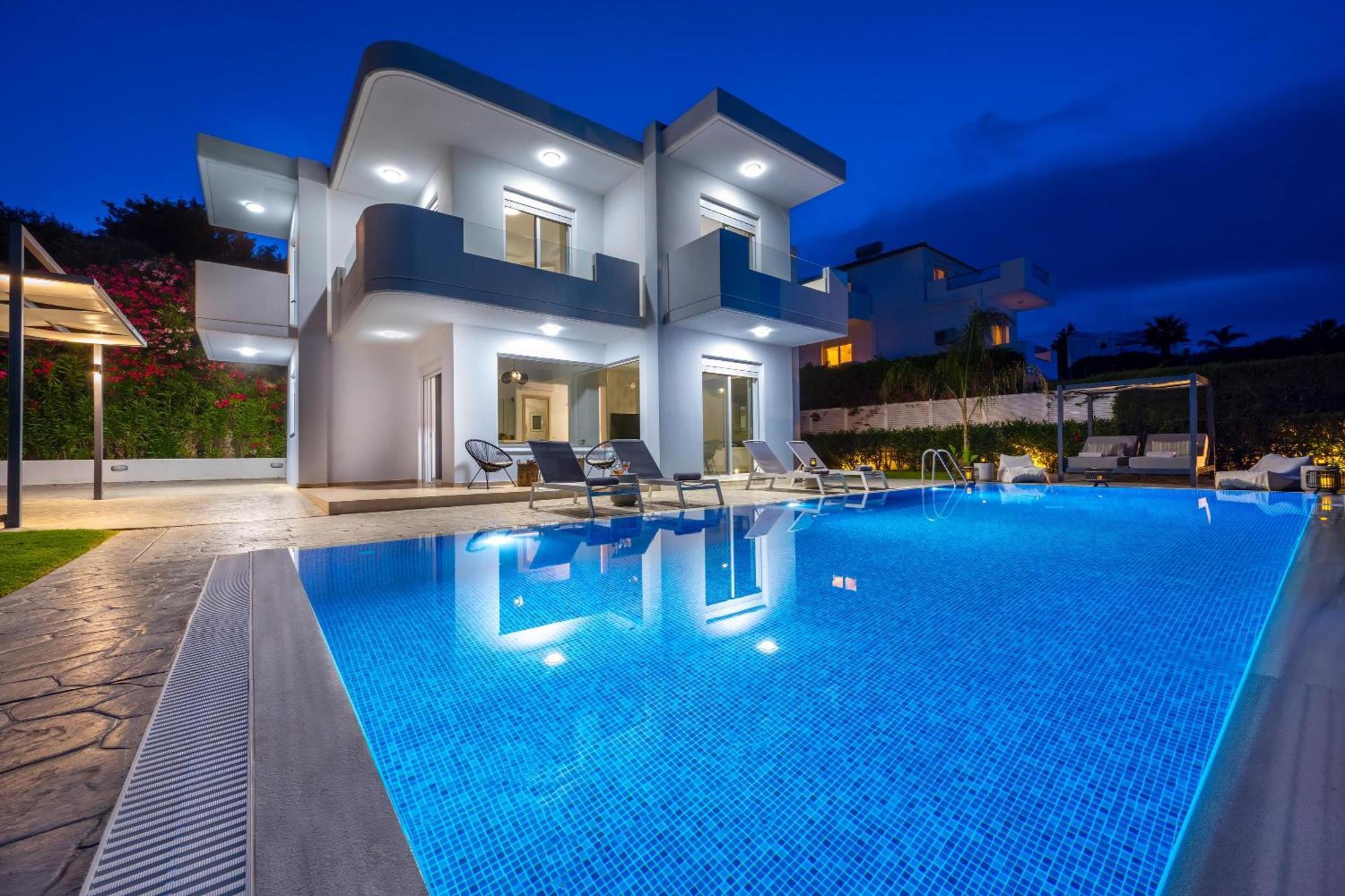 Hill & Sea View Villas Κολύμπια Εξωτερικό φωτογραφία